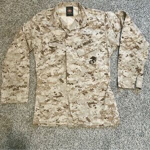 US Marines Military camo print top